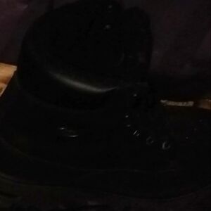 Black Lugz Boots With Fleece Lined Size 11